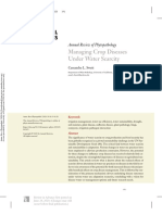 Managing Crop Diseases Under Water Scarcity: Annual Review of Phytopathology