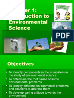 Chapter 1 - Introduction To Environmental Science