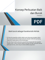 Ilmu Akhlak 3,21sept, Konsep Perbuatan Baik Dan Buruk