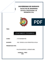 Levantamiento Topografico Vivenda