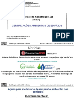 Certificações Ambientais Edifícios