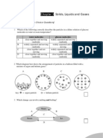 Particulate Nature of Matter - Worksheett