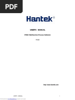 User'S Manual: HT824 Multifunction Process Calibrator