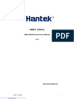 User'S Manual: HT824 Multifunction Process Calibrator