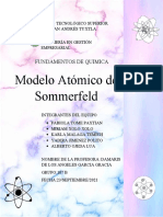 Modelo Atómico de Sommerfeld-Resumen