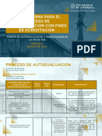 Guía Interna para El Proceso de Autoevaluación Con Fines de Acreditación