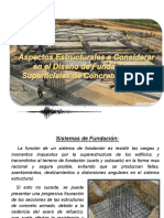 DOCIM - Tema 6 - Aspectos Estructurales A Ser Considerados en El Diseño de Fundaciones Superficiales