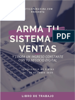 Arma Tu Sistema de Ventas Libro de Trabajo