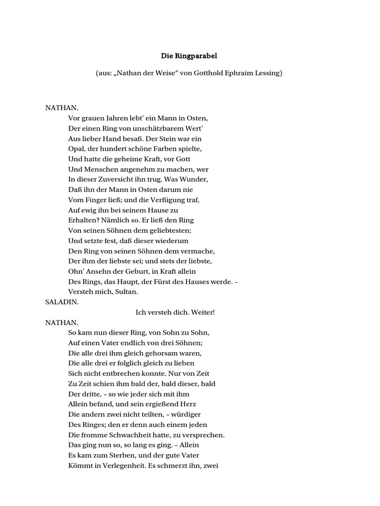 Ringparabel text pdf