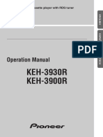 Pioneer Keh 3900r Users Manual 333643