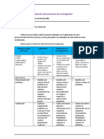 Rúbrica para La Evaluación de Un Protocolo de Investigación-TNM-ITH