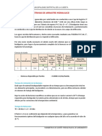 Parametros de Diseño de UBS