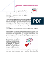 Preguntas y Respuestas Personales Según Las Investigaciones Entre Neurociencia