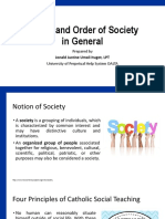 01 - Nature and Order of Society in General