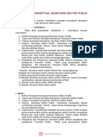 Kerangka Konseptual Akuntansi Sektor Publik