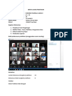 Berita Acara Praktikum 29 Juni 2021)