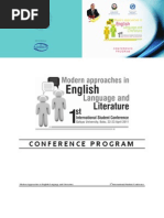 Download Program MODERN APPROACHES IN ENGLISH LANGUAGE AND LITERATURE  by Qafqazlife QU SN53430366 doc pdf