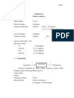 Lamp-1: Mass Balance Calculations for Aniline Production Process