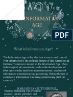 Science Reporting Information Age