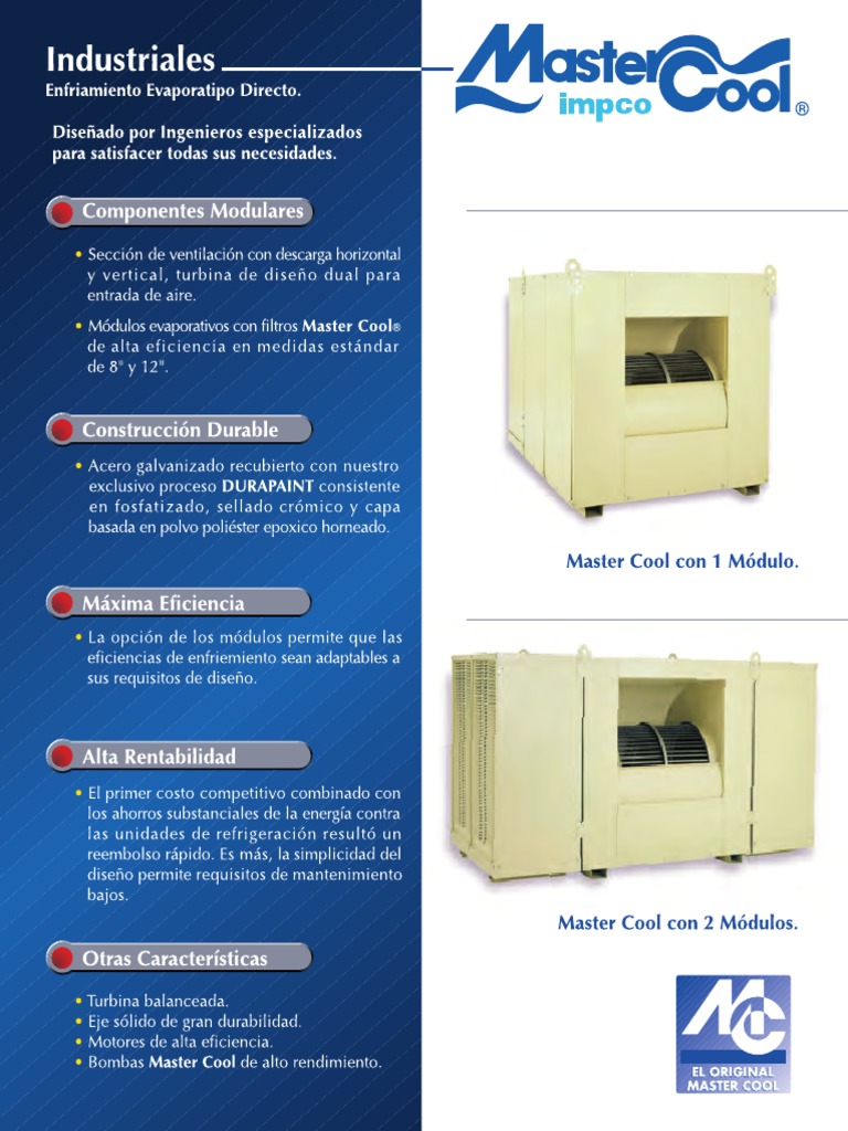 Industriales Master Cool | PDF