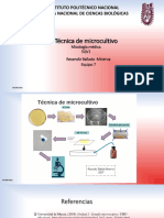 Técnica de Microcultivo