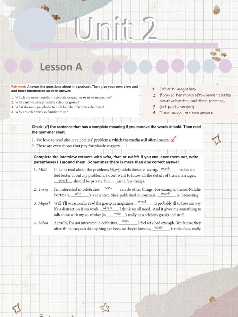 Unit 2 Student's Book | PDF | Communication | Public Sphere