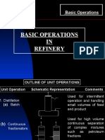 Basic Operations IN Refinery