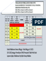 Takwim Pengajian 12021