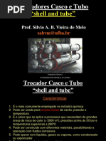 PTC 07 - Trocadores Casco e Tubos - Método de Kern