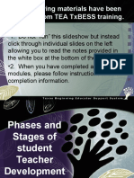 The Following Materials Have Been Modified From Tea Txbess Training