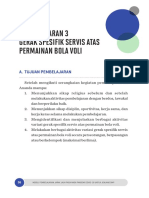 PJOK Kelas 7 sm 1 Modul 1 Aktivitas permainan bola Voli Servis Atas