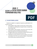 PJOK Kelas 7 SM 1 Modul 1 Aktivitas Permainan Bola Voli Servis Bawah