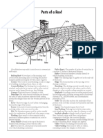 Parts of A Roof: Flashing Hip Ridge Valley