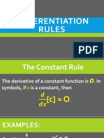 Differentiation Rules