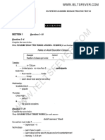 Ielts Fever Listening Practice Test 20 PDF