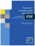 ECN Review of Crowdfunding Regulation 2013