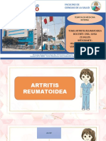 Terapia en medicina interna: Artritis reumatoidea