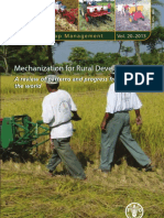 Mechanization For Rural Development