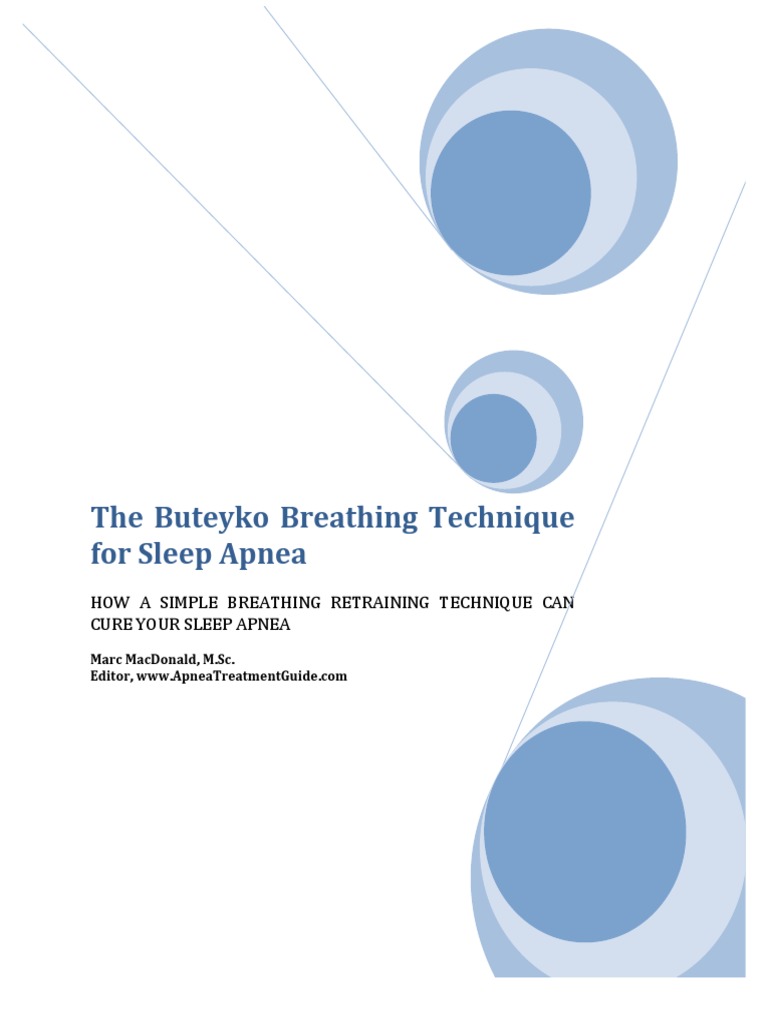 Buteyko Breathing for Sleep Apnea | PDF | Clinical Medicine | Pulmonology