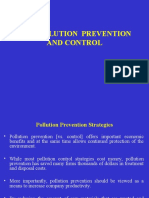 Air Pollution Prevention and Control