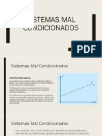 Sistemas Mal Condicionados