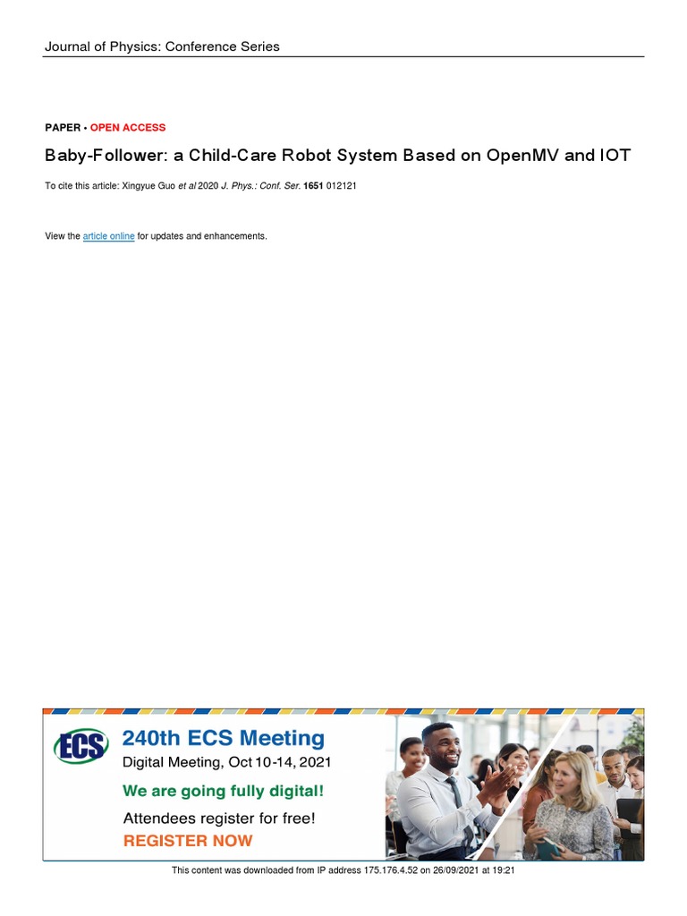 Child-Care Robot System Using IOT | PDF | Computer Science | Computer ...