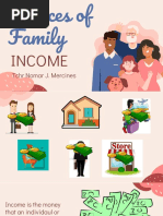 Sources of Family Income