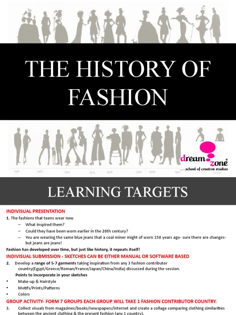 Evolution of Fashion Through Ages | PDF | Clothing | Jewellery