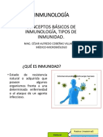 Conceptos básicos de inmunología: tipos de inmunidad y estructura bacteriana
