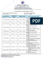 D Epartment of Education: Individual Workweek Accomplishment Report