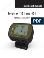 Garmin Foretrex 401 Manual