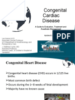 Congenital Cardiac Disease Guide: Evaluation, Treatment, Anesthetic Management