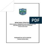 Banjarkota - Go.id Informasi Publik Sakip Dinas Sosial Pemberdayaan Perempuan Dan Perlindungan Anak Kota Banjar Renstra Tahun 2018 2023 PDF