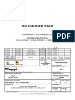 Zohr Development Project: Process Description 01-340-1-XX-001 / 01-340-2-XX-001 / 01-340-3-XX-001